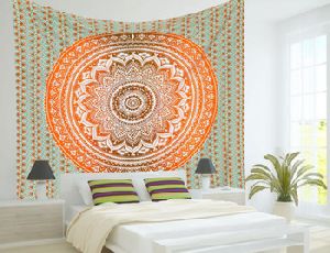 Bohemian Mandala Tapestry