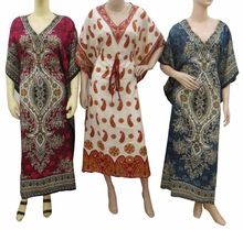 caftan Night wear polyester maxi