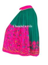 Gujarat Parrot Skirt Hand Embroidered
