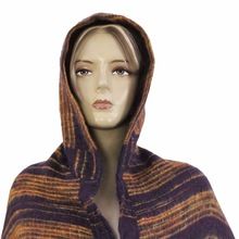 Women Ponchos Boho Clothing Wool Blend