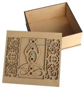 7 Chakra Buddha Wooden Gift Box