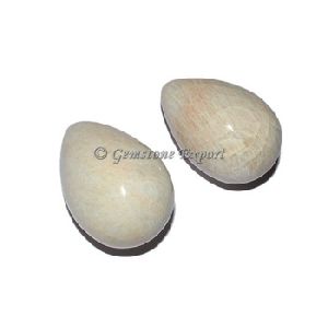 Gemstone Cream Moonstone Eggs