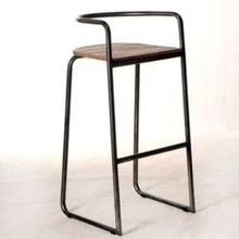 Industrial Metal Bar high Chair