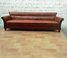 Vintage Leather Sofa Four Seater