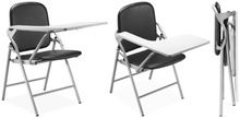 Folding School Chair with Writing Tab