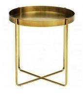 Brass Round Coffee Table