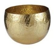 Hammered Brass Bowl