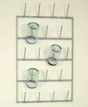 Silver polis Bottle Drying Rack