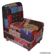 Patch Work Kantha Fabric Sofa Home Furniture