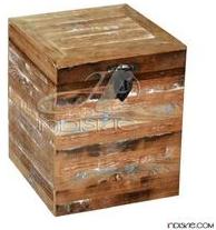 Recycled Wood Storage Box