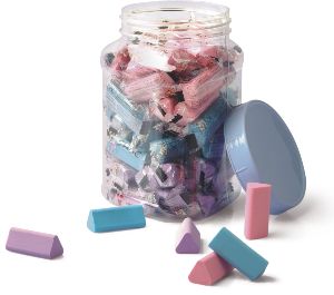 Triangle Eraser Jar