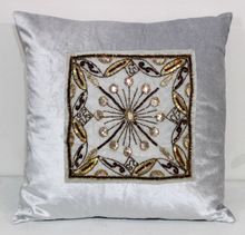 Head Art Cotton Cushion Cover