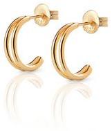 DOUBLE GOLD HOOP