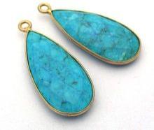 Turquoise Gemstone Connector