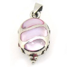 Deep Silver Pendant Gemstone Pendant