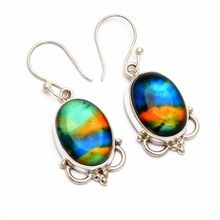 Dichroic Glass Earrings