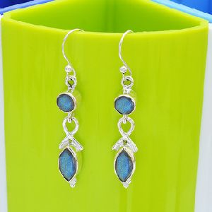 Labradorite Gemstone Earrings