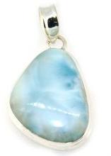 Larimar Gemstone Unique Pendant