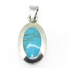 Larimar Gemstone Unique Pendant Trendy