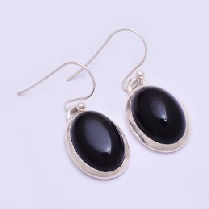 Oval Black Onyx Gemstone