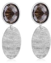 Smoky Quartz Gemstone Earrings