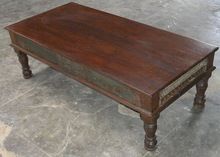 Recycled teak mango wood coffee table