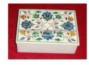 Inlaid Marble Stone Handcrafted Box