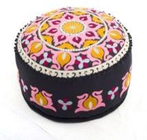 decorative round puff cover