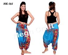 Floral Print Harem Pants