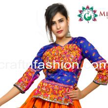 Hand Embroidered Gujarati Navratri Tops