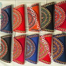 Kutch Embroidery Mirror Work Wallets