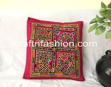 Kutch Embroidery Patch Work Cushion Cover