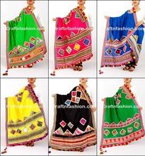 mirror work dupatta