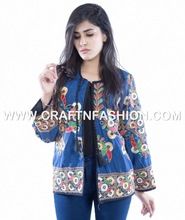 Mirror work Embroidered Jacket