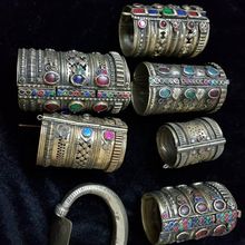 Silver Afghani Bracele