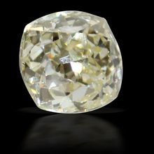 Certified cushion shape natural diamond