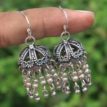 Sterling Silver Jhumka