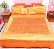 Silk Home Decor Bed