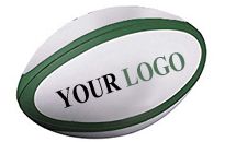 Synthetic Rubber Custom Rugby Ball