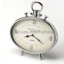 Stainless steel clock