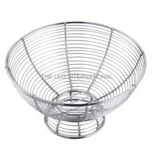 standard shape metal fruit bowl