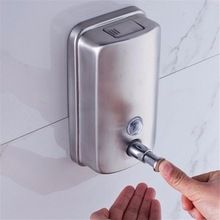 stainless steel liquid soap dispenser