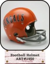 Vintage Football Helmet