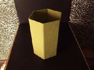 Folding Handmade Paper Bins