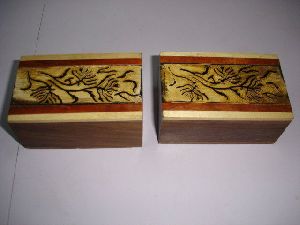 Handmade  Handcarved Bone Boxes