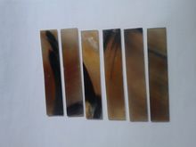 natural buffalo horn plates