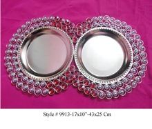 Crystal Charger Plate