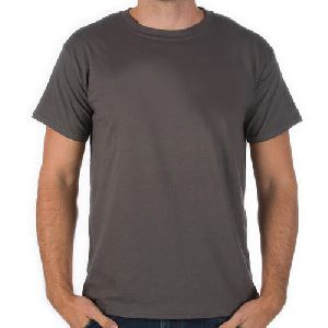 Mens Plain Grey T-Shirts