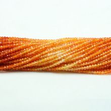 Carnelian Rondelle Handmade Gemstone Beads