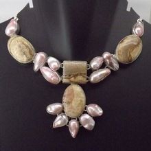 Biwa Pearl Necklace